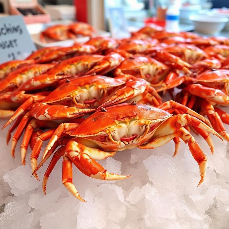 Crab available fresh from Harborline Fish Co.