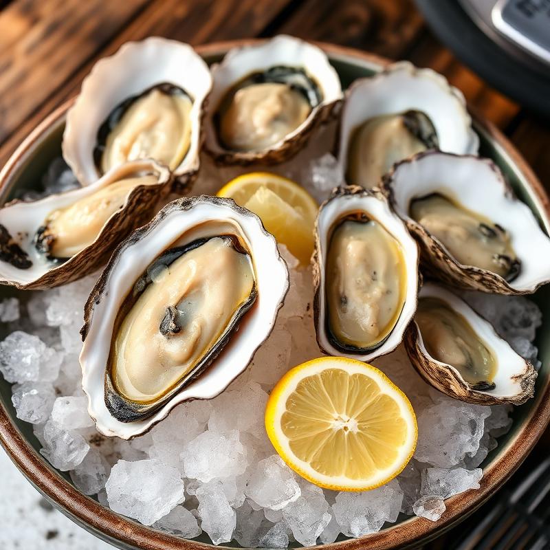 Oysters available fresh from Harborline Fish Co.