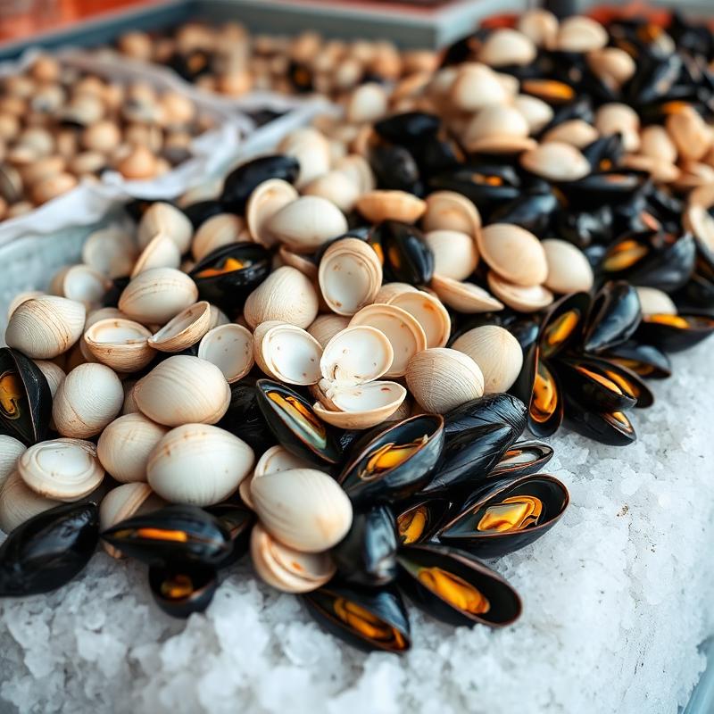 Shellfish available fresh from Harborline Fish Co.
