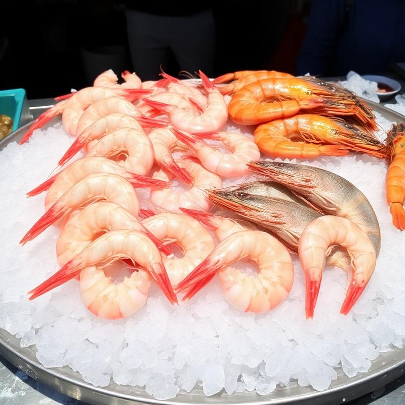 Shrimp available fresh from Harborline Fish Co.